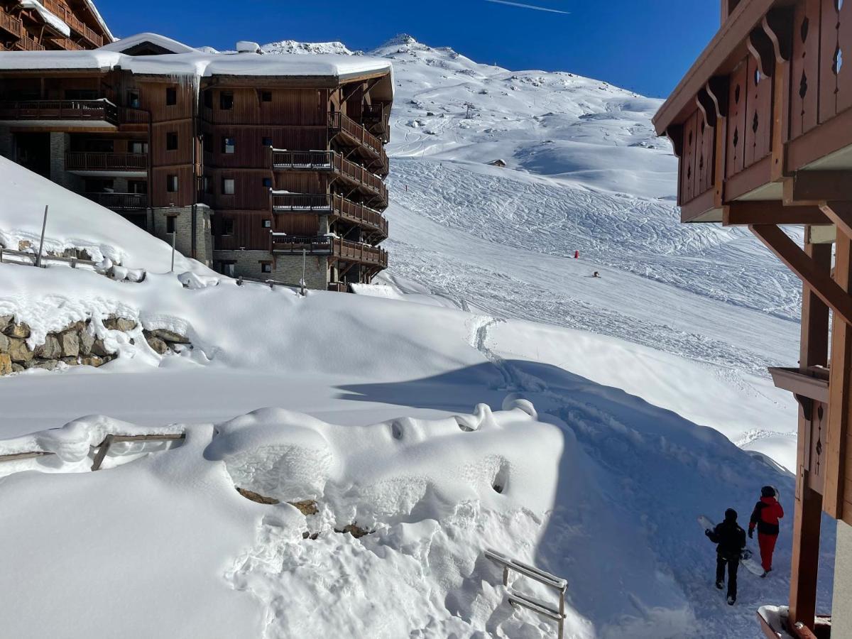 Appartement Ski Aux Pieds Dans Residence Premium Piscine, Sauna Hamam Сен-Мартен-де-Бельвіль Екстер'єр фото