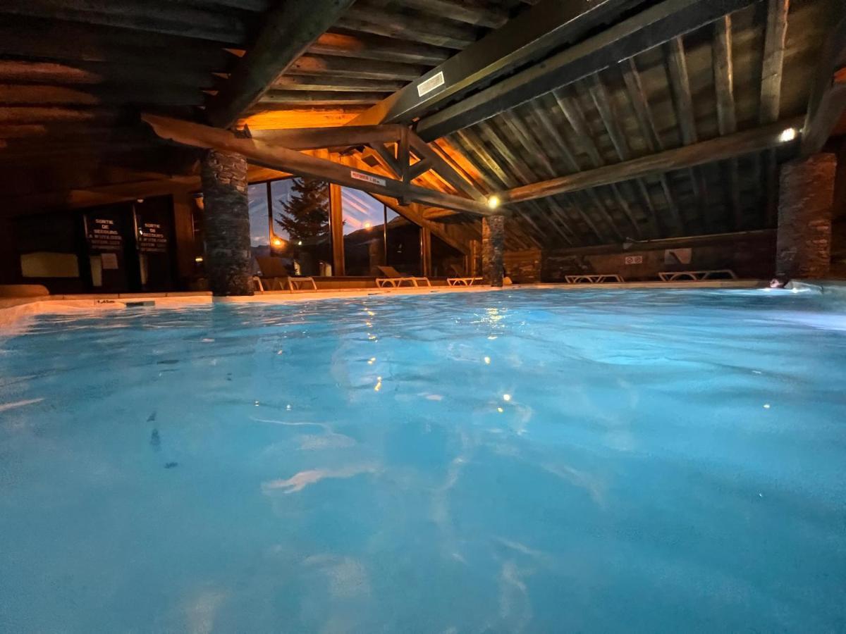 Appartement Ski Aux Pieds Dans Residence Premium Piscine, Sauna Hamam Сен-Мартен-де-Бельвіль Екстер'єр фото