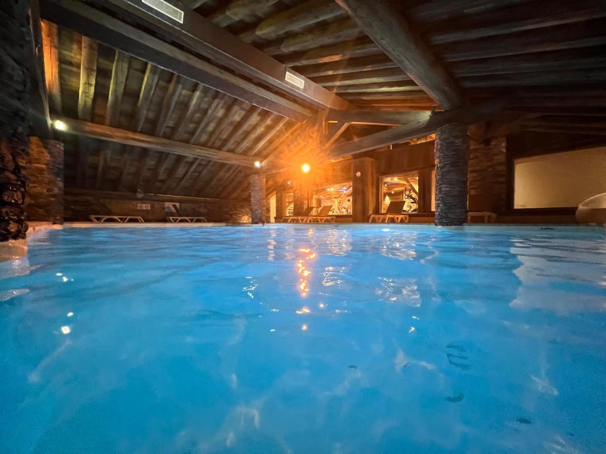 Appartement Ski Aux Pieds Dans Residence Premium Piscine, Sauna Hamam Сен-Мартен-де-Бельвіль Екстер'єр фото